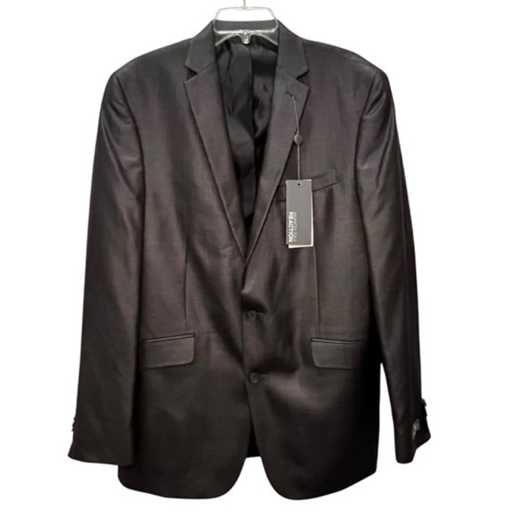 KENNETH COLE REACTION DARK GRAY 42 LONG SUIT SEPARATE COAT NWT $275 Professional